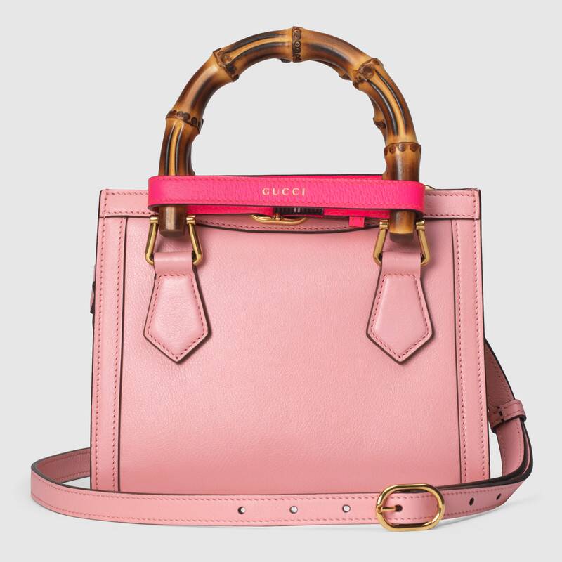 Gucci Diana Mini Tote Bag Shoulder Bag 655661 Pink